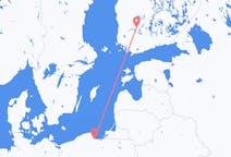 Flug frá Gdansk, Póllandi til Tampere, Finnlandi