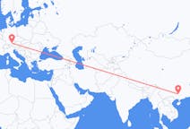 Flyreiser fra Liuzhou, Kina til München, Tyskland