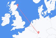 Flyreiser fra Aberdeen, Skottland til Karlsruhe, Tyskland