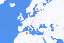 Flights from Hassi Messaoud, Algeria to Helsinki, Finland