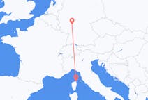 Flyreiser fra Frankfurt, Tyskland til Bastia, Frankrike