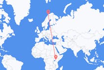 Flyrejser fra Eldoret, Kenya til Tromsø, Norge