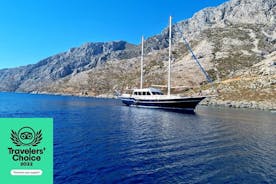 Crociera in barca a vela da Mykonos a Delo e Rhenia, barbecue e bevande, tour facoltativo di Delo e trasferimento