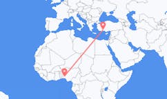 Flyrejser fra Ibadan til Antalya