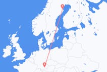 Flyg från München, Tyskland till Skellefteå, Sverige