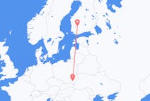 Flyreiser fra Tammerfors, Finland til Rzeszów, Polen