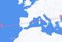 Flights from Santa Maria Island, Portugal to Varna, Bulgaria