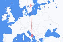 Flights from Bari, Italy to Linköping, Sweden