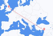 Flights from Hatay Province, Turkey to Nottingham, the United Kingdom
