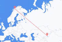 Flights from Almaty to Bardufoss