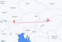 Voli from Innsbruck, Austria to Budapest, Ungheria