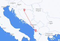 Flyreiser fra Banja Luka, til Tirana