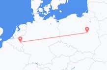 Loty z Maastricht, Holandia do Warszawy, Polska