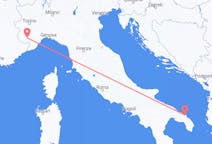 Flights from Cuneo, Italy to Brindisi, Italy