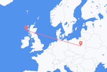 Flights from Barra, the United Kingdom to Warsaw, Poland