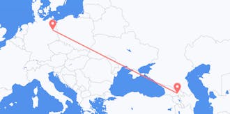 ジョージア州からドイツへのフライト