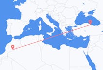 Flyreiser fra Zagora, til Samsun