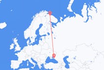 Fly fra Murmansk til Anapa