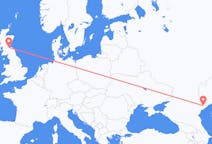 Fly fra Astrakhan til Edinburgh