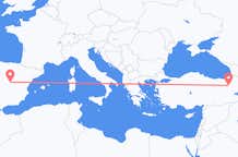 Flyg från Erzurum till Madrid