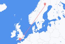 Flights from Alderney, Guernsey to Arvidsjaur, Sweden