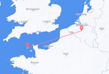 Flights from from Saint Peter Port to Brussels
