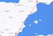 Vols depuis la ville d'Almería vers la ville de Béziers