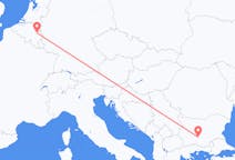 出发地 比利时从列日目的地 保加利亚普罗夫迪夫的航班
