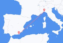 Vols depuis la ville d'Almería vers la ville de Gênes