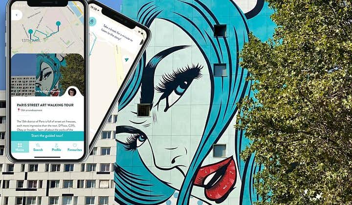 Paris Street Art, smartphone audioguided tour