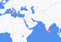 Flyreiser fra Colombo, til Palermo