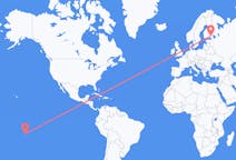 Flights from Rangiroa, French Polynesia to Lappeenranta, Finland