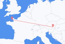 Flights from Saint Helier to Graz