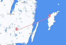 Flyreiser fra Växjö, Sverige til Visby, Sverige