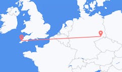 Flyrejser fra Newquay, England til Dresden, Tyskland