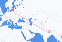 Flyrejser fra Gaya, Indien til Gdańsk, Polen