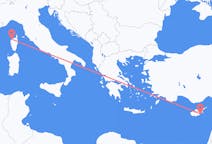 Flüge von Larnaka, Zypern nach Calvi, Frankreich