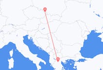 Flights from Kozani, Greece to Ostrava, Czechia