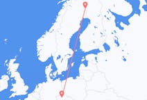 Vols de Pajala, Suède pour Prague, Tchéquie