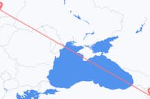 Flyrejser fra Jerevan til Krakow