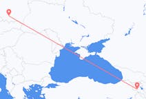 从葉里溫飞往克拉科夫的航班