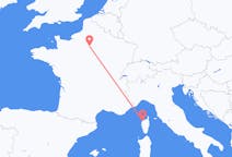 Flyreiser fra Paris, Frankrike til Calvi, Frankrike