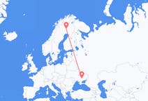 Flights from Zaporizhia, Ukraine to Pajala, Sweden