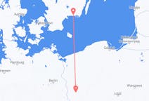 Flights from Ronneby, Sweden to Zielona Góra, Poland