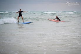 Privata surflektioner för nybörjare i Baskien