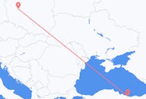 Flights from Giresun in Turkey to Poznań in Poland