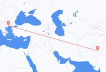 Flyreiser fra Multan, til Kavala Prefecture