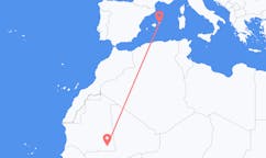 Рейсы из Немы, Мавритания в Махон, Испания