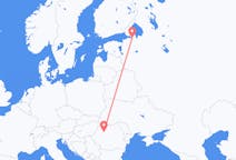 Flyreiser fra St. Petersburg, Russland til Cluj-Napoca, Romania