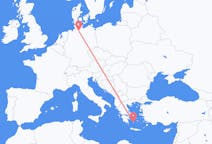 Flights from Plaka, Milos, Greece to Hamburg, Germany